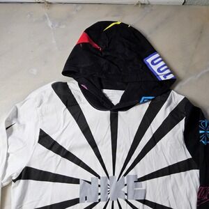 Nike The Nike Tee‎ Long Sleeve Graphic Hoodie Mens Size M Athletic Cut